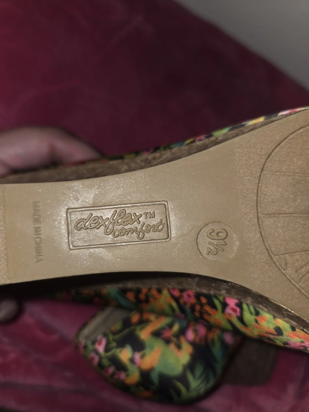dexflex comfort bright floral